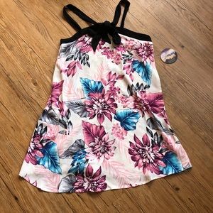 BeBop Floral Halter Dress